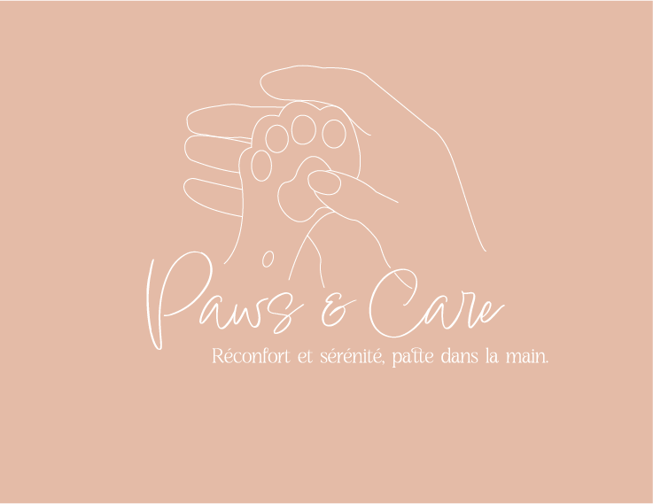 Paws & Care Logo