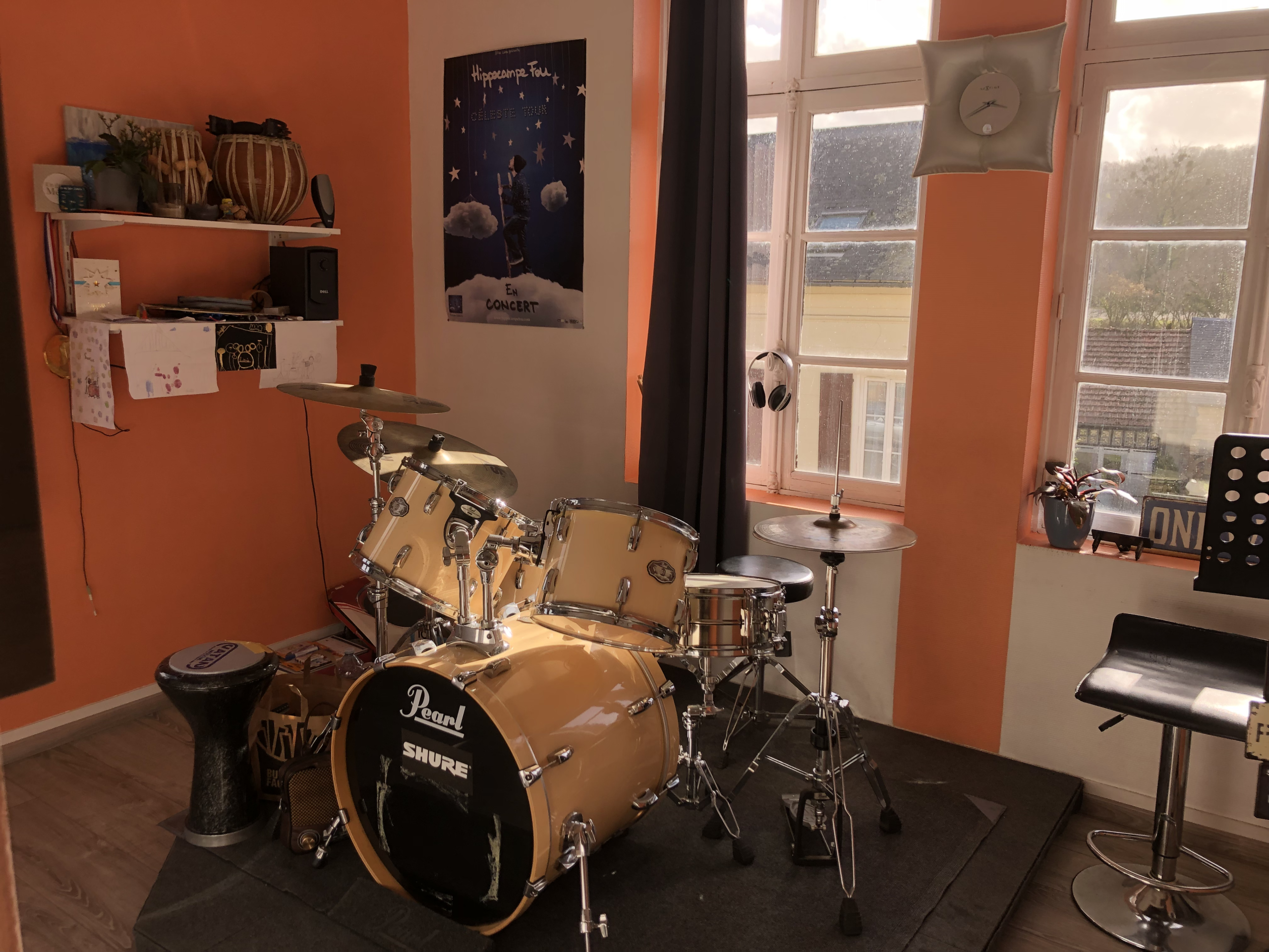 Batterie salle Cormeille